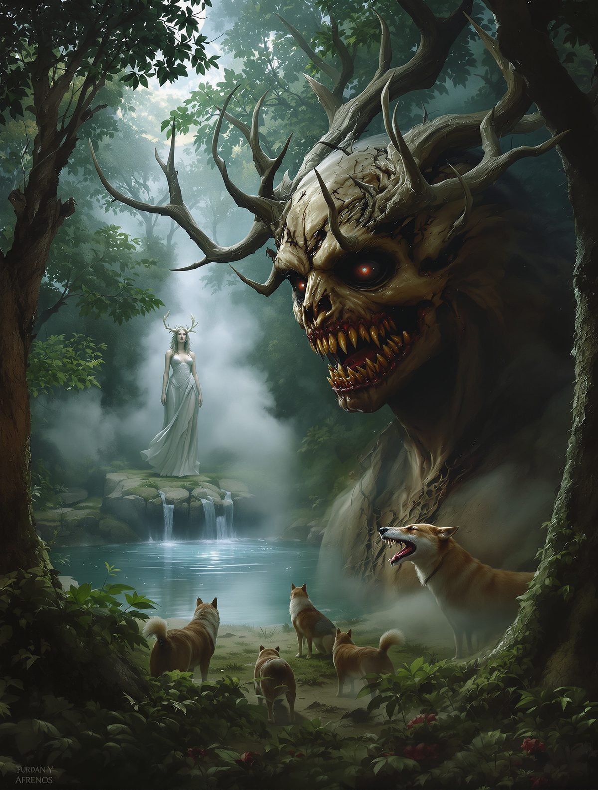 Actaeon's Hounds — The Hunter Devoured by His Own Pack