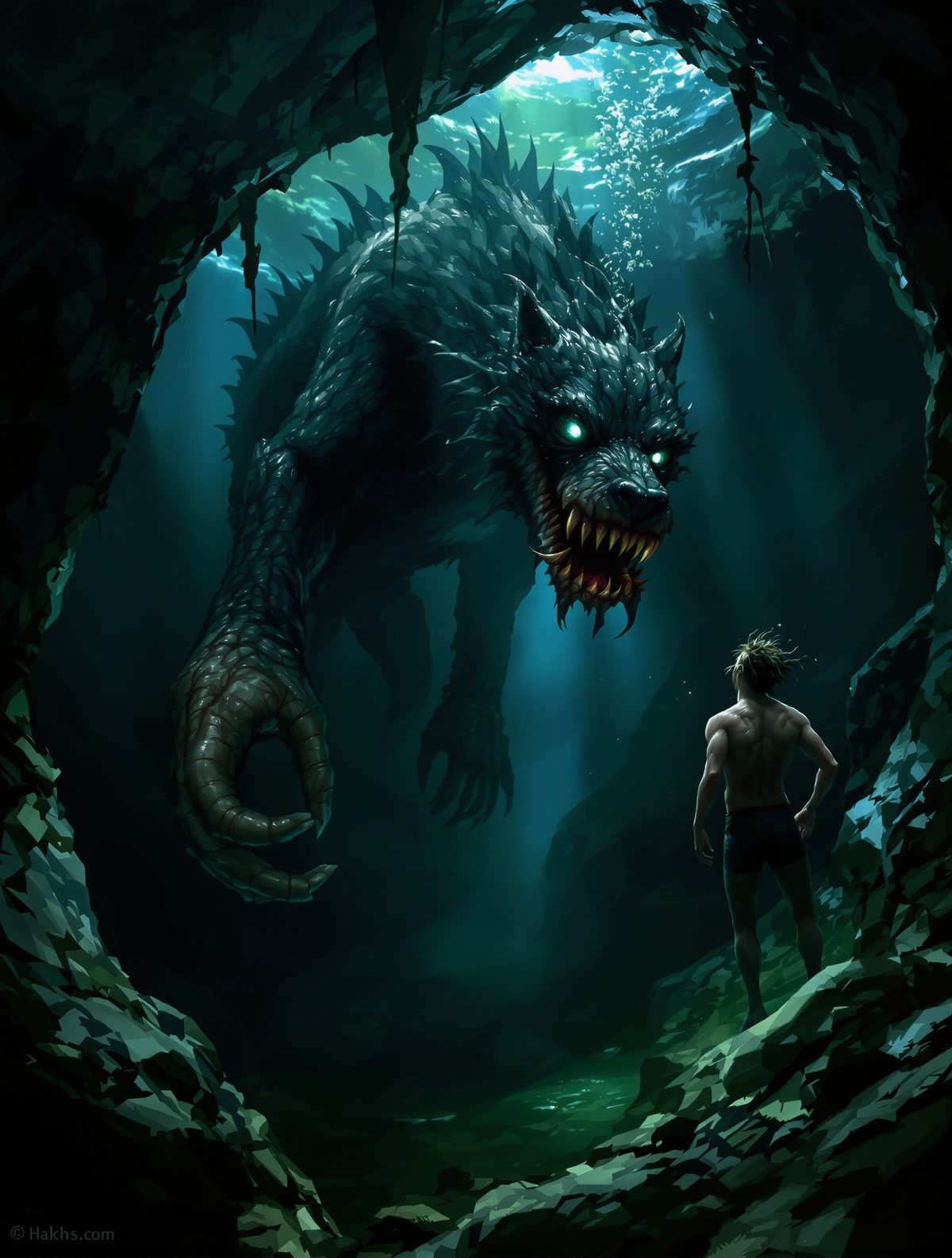 Ahuitzotl's Drowning Claws — The Water Monster Who Collects Souls