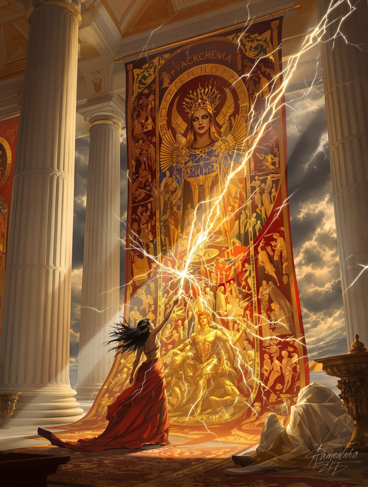 Arachne's Perfect Tapestry — The Weaver Who Shamed the Gods