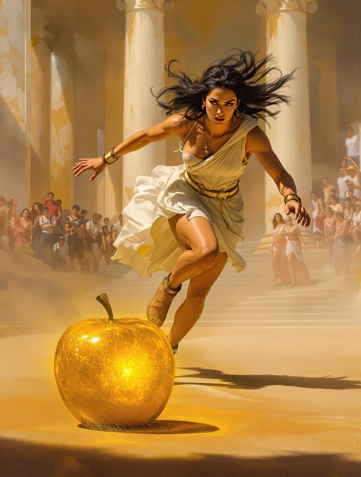 Atalanta's Golden Apples — The Race She Chose to Lose