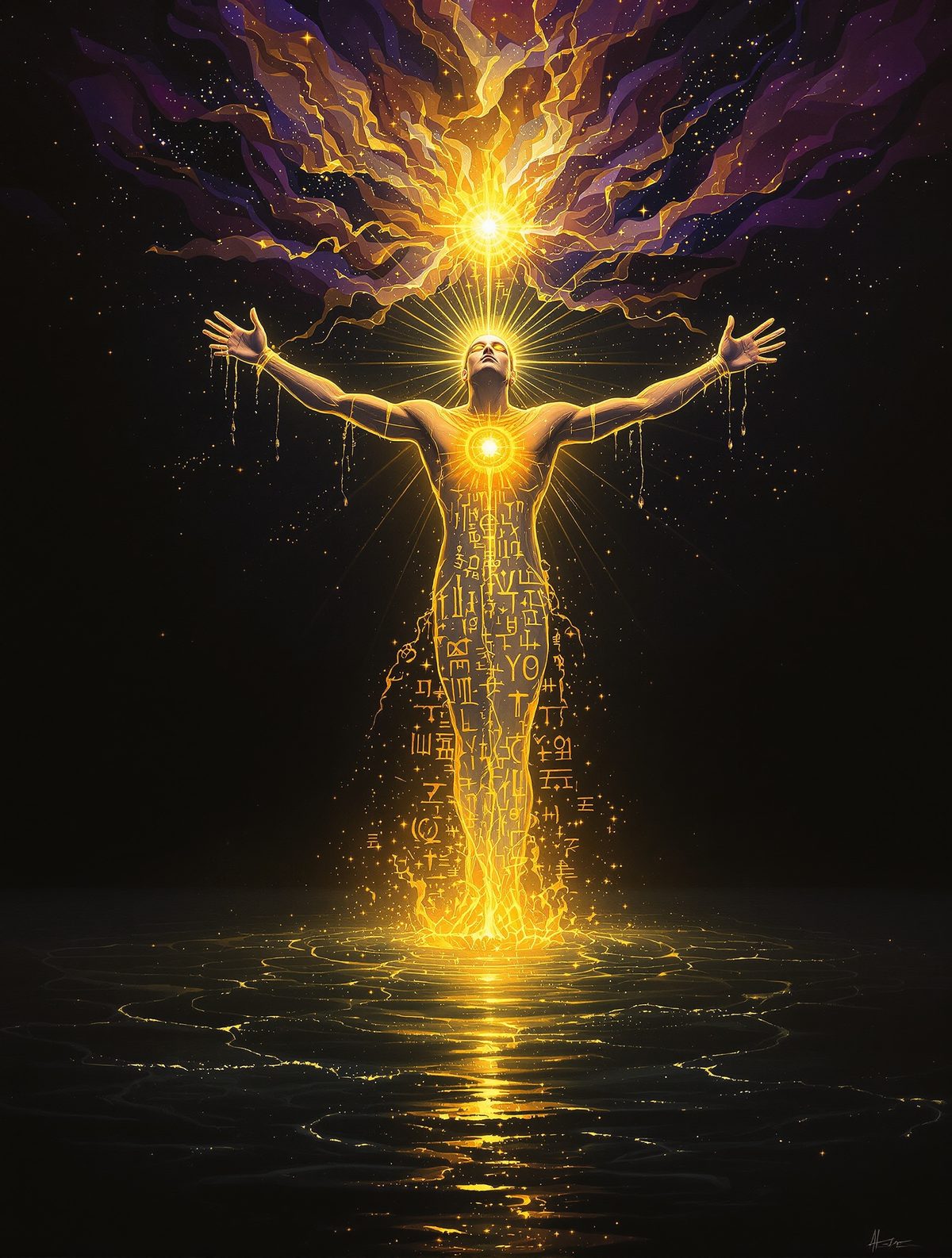 Atum Rises From the Void — The God Who Created Himself