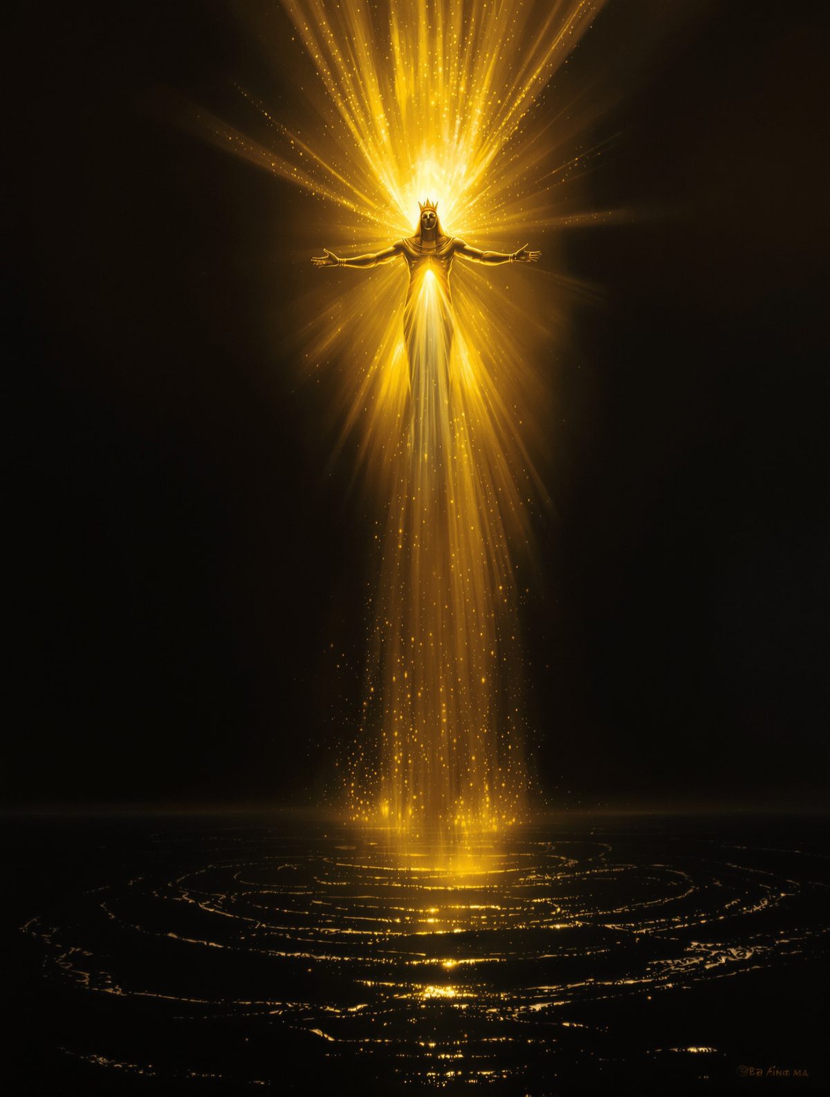Atum's Solitary Act — The God Who Spoke Himself Into Being