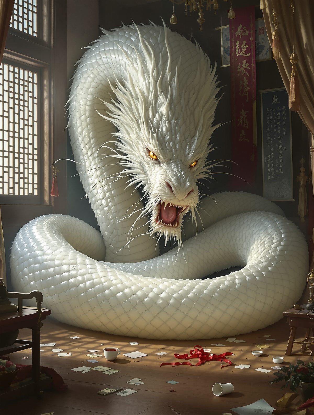 Bai Suzhen's True Form — The White Snake Wife's Fatal Revelation