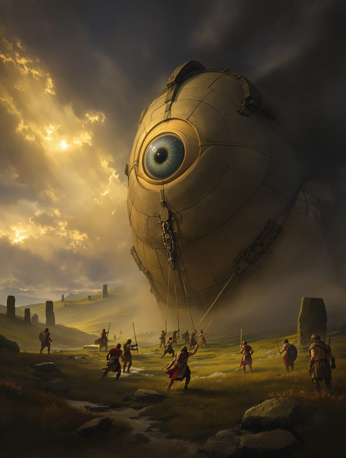 Balor's deadly eye opens and kills his own grandson in battle