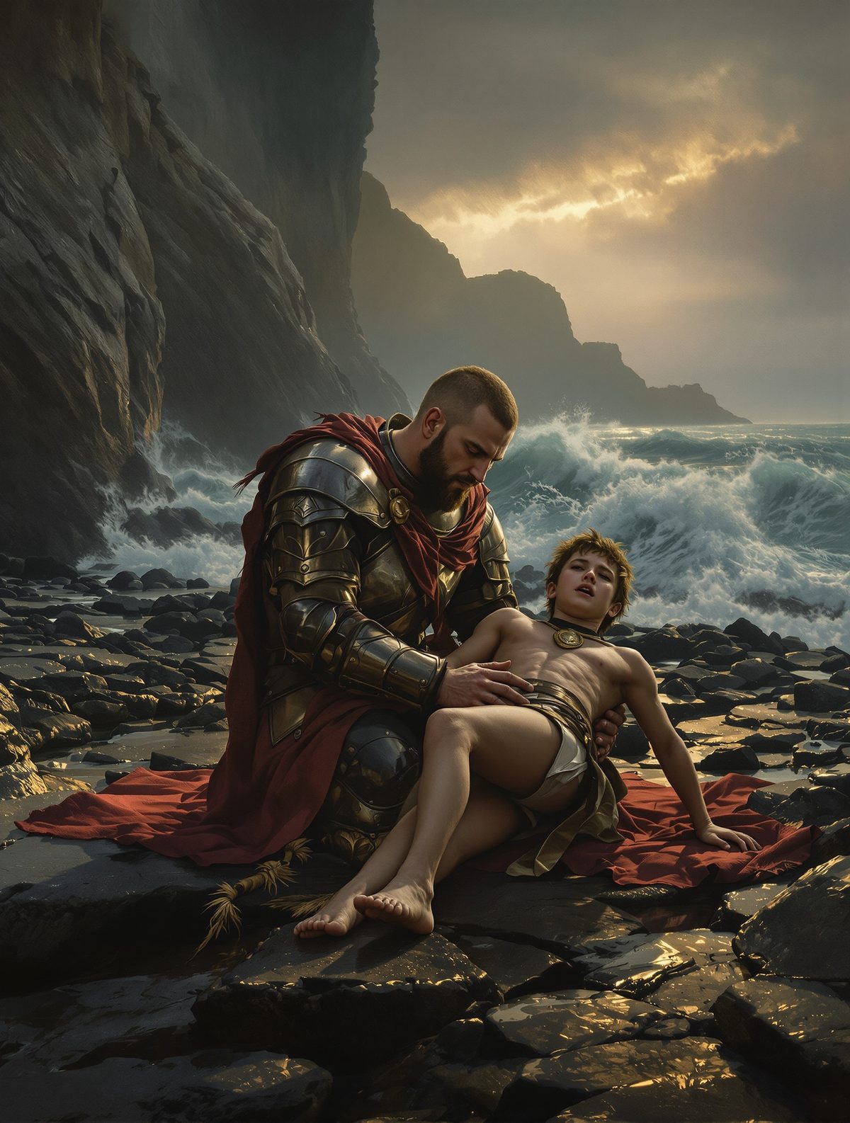 Cú Chulainn Kills His Own Son at the Shore