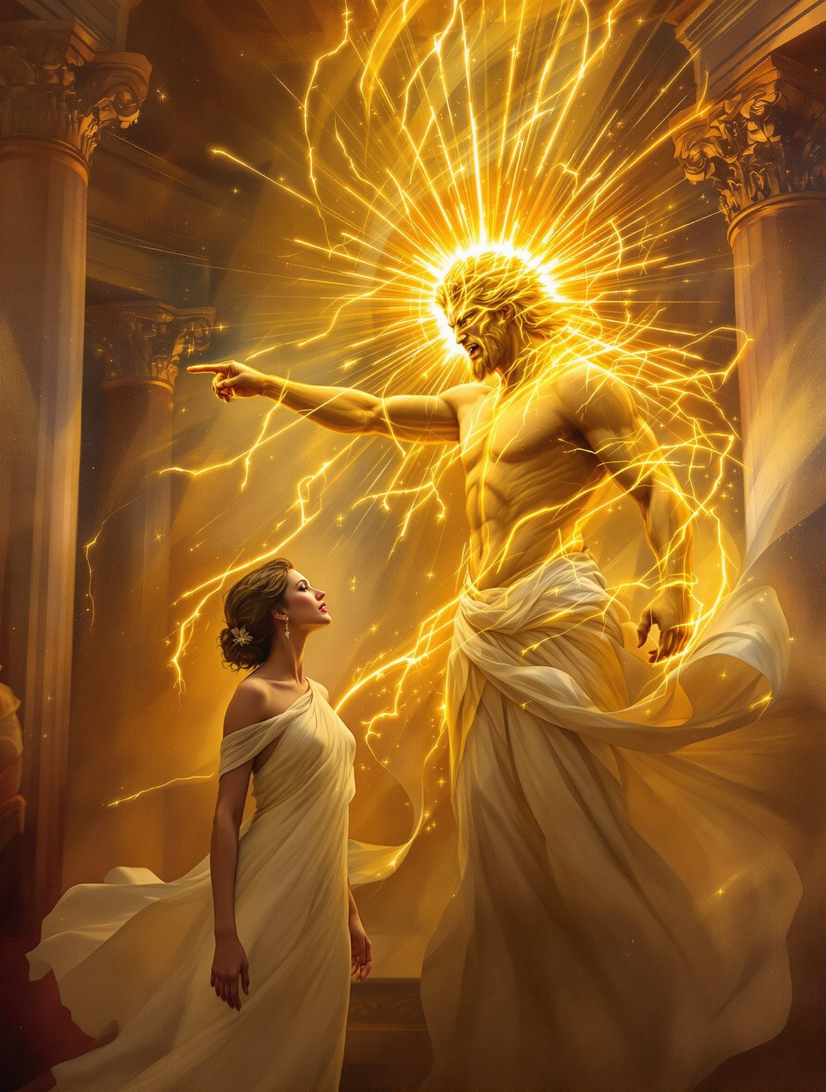 Cassandra receives the gift of prophecy — then Apollo's terrible curse