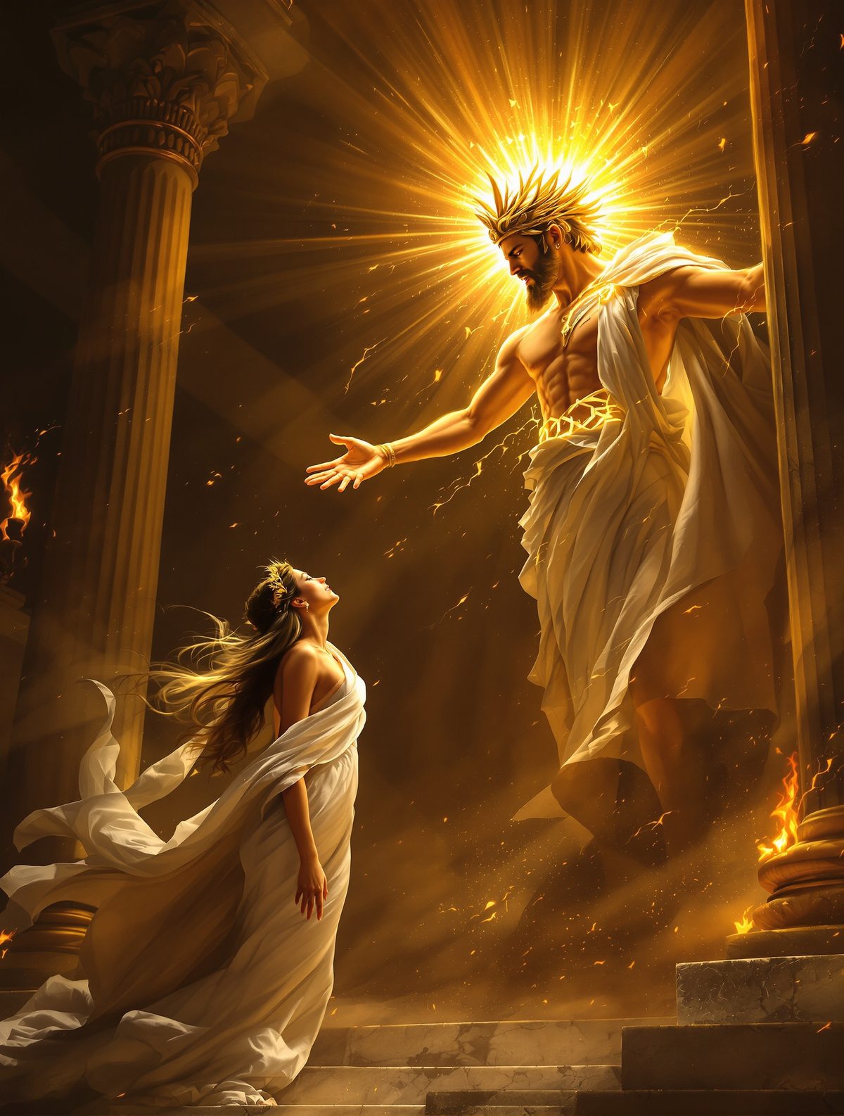 Cassandra's Kiss — Apollo's Curse That Doomed Troy