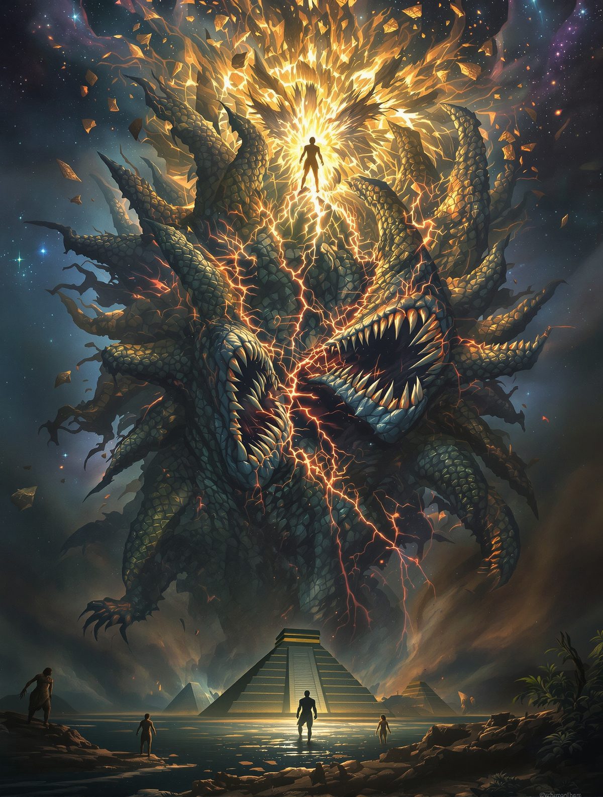 Cipactli's Divine Sacrifice — The Earth Monster Who Became the World