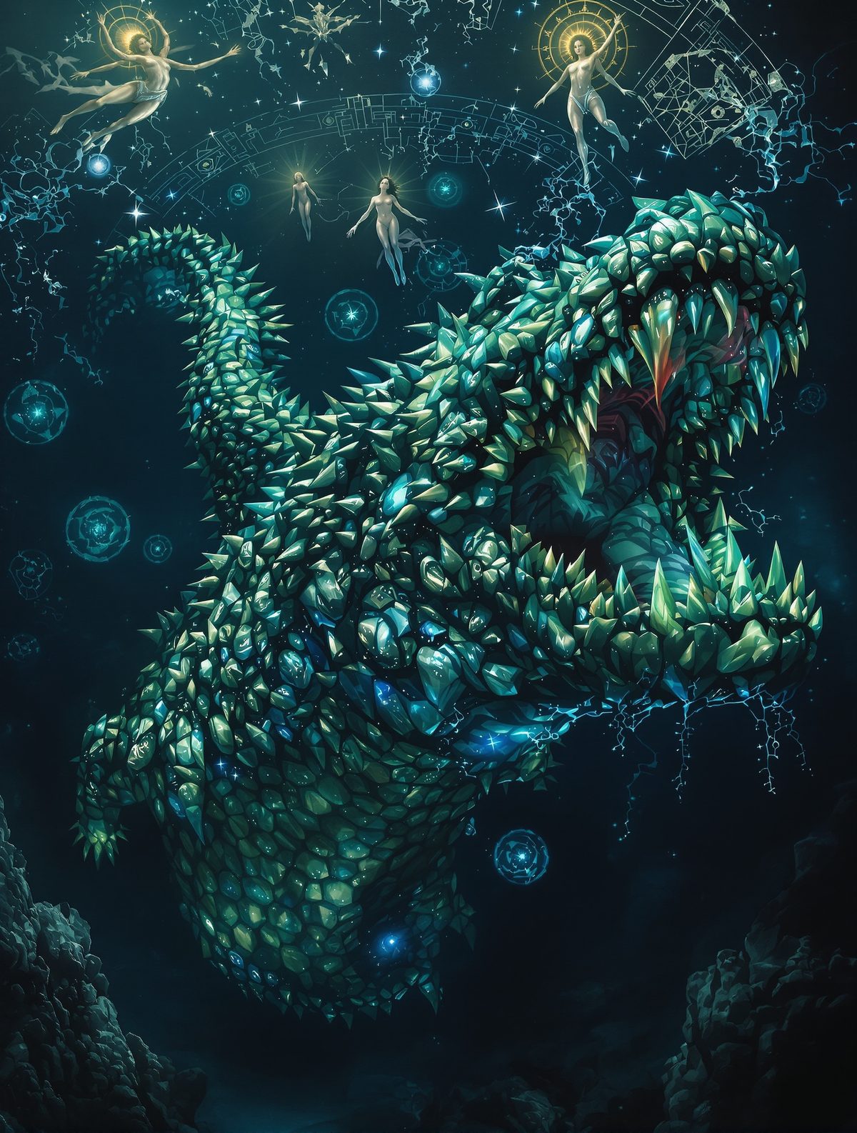 Cipactli's Endless Hunger — The Earth Monster Who Devours Gods