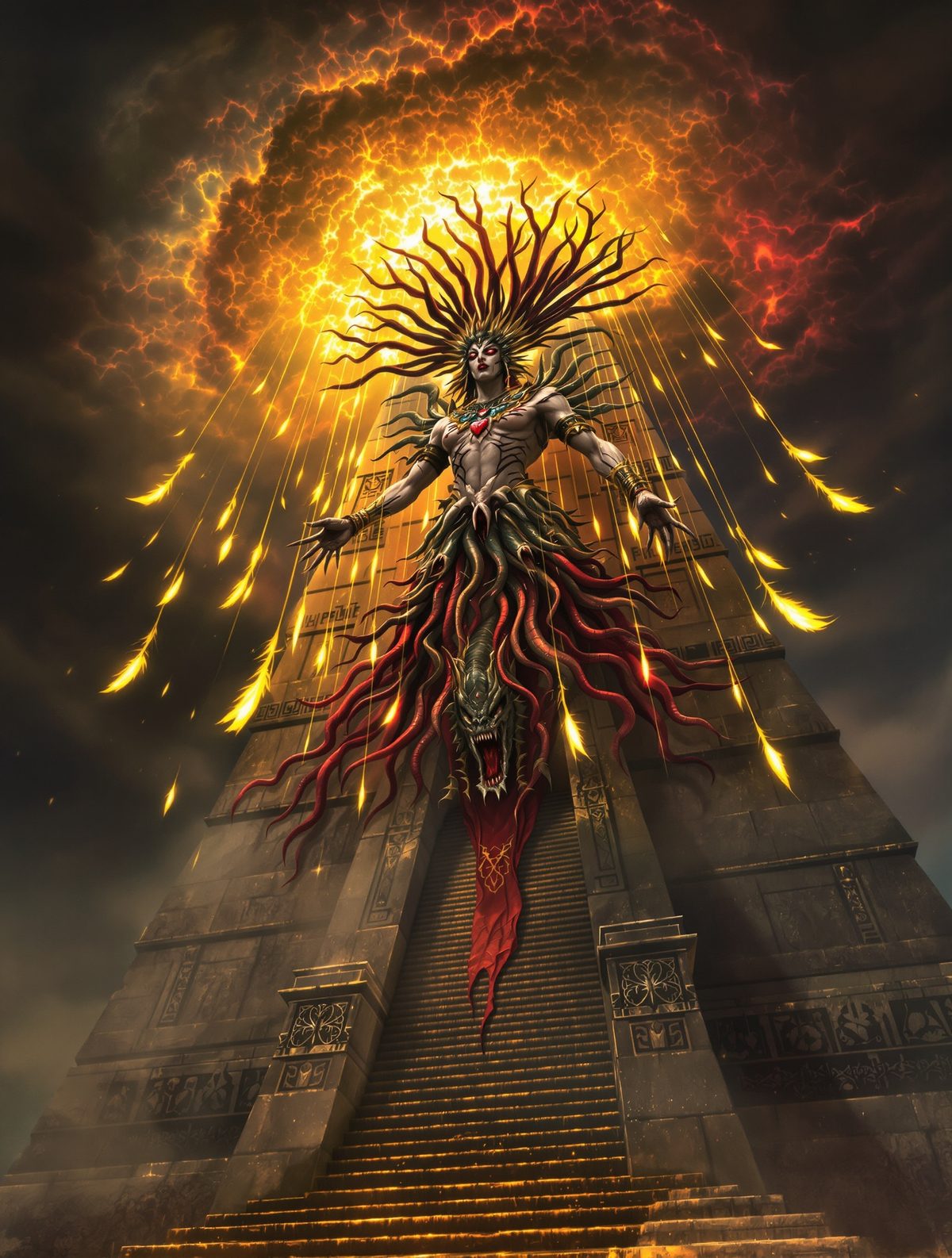 Coatlicue's Bloody Birth — The Aztec Goddess Who Gave Birth in Battle