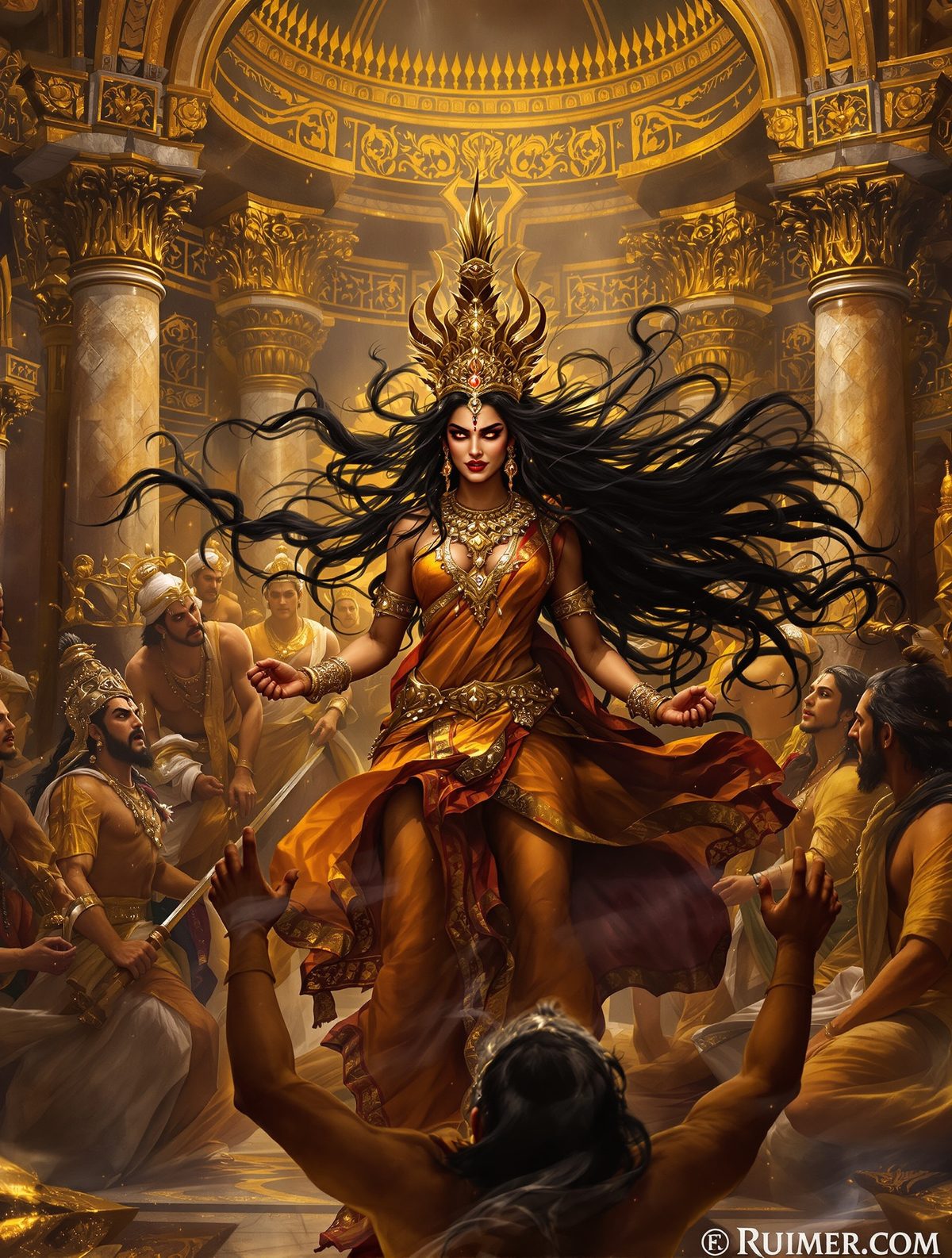 Draupadi's Hair — The Oath That Doomed an Empire