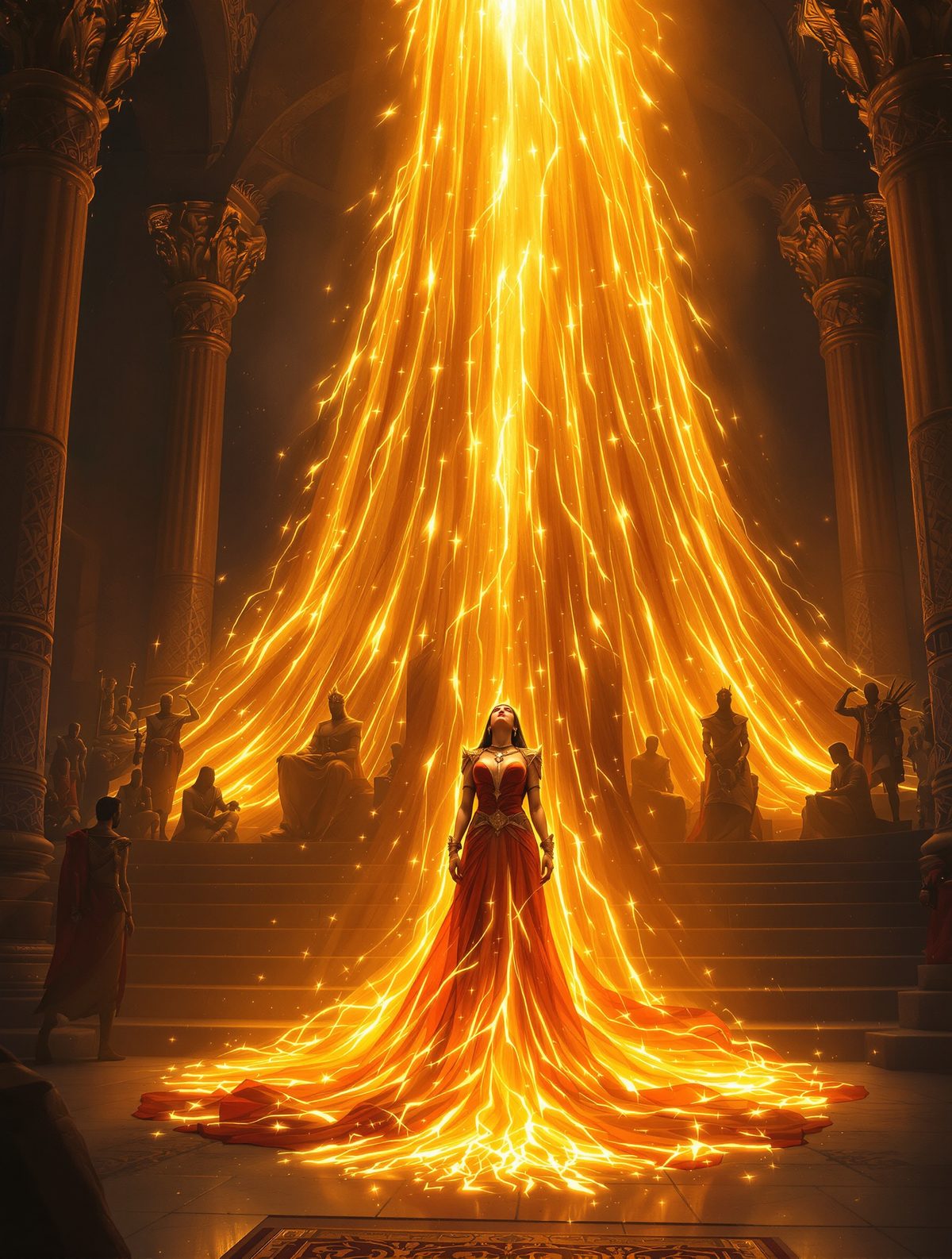 Draupadi's Public Shaming — The Queen Disrobed Before Kings