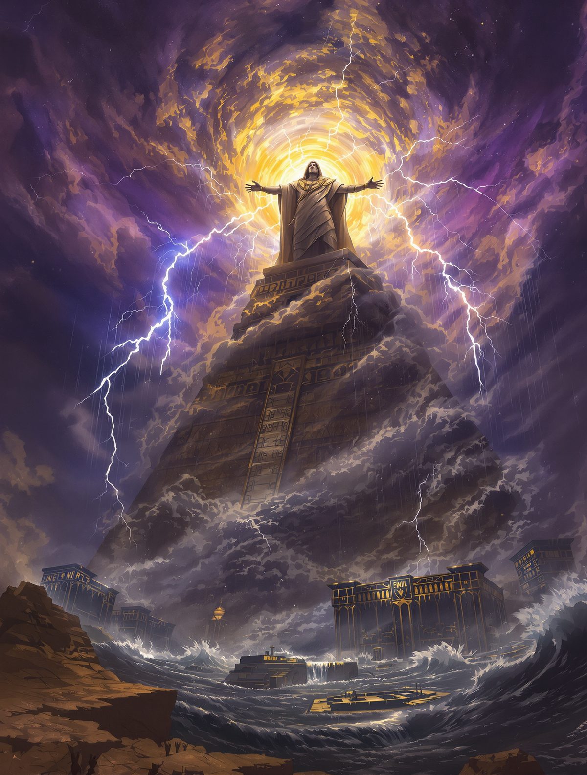 Enlil Sends the Flood — The God Who Hated Human Noise