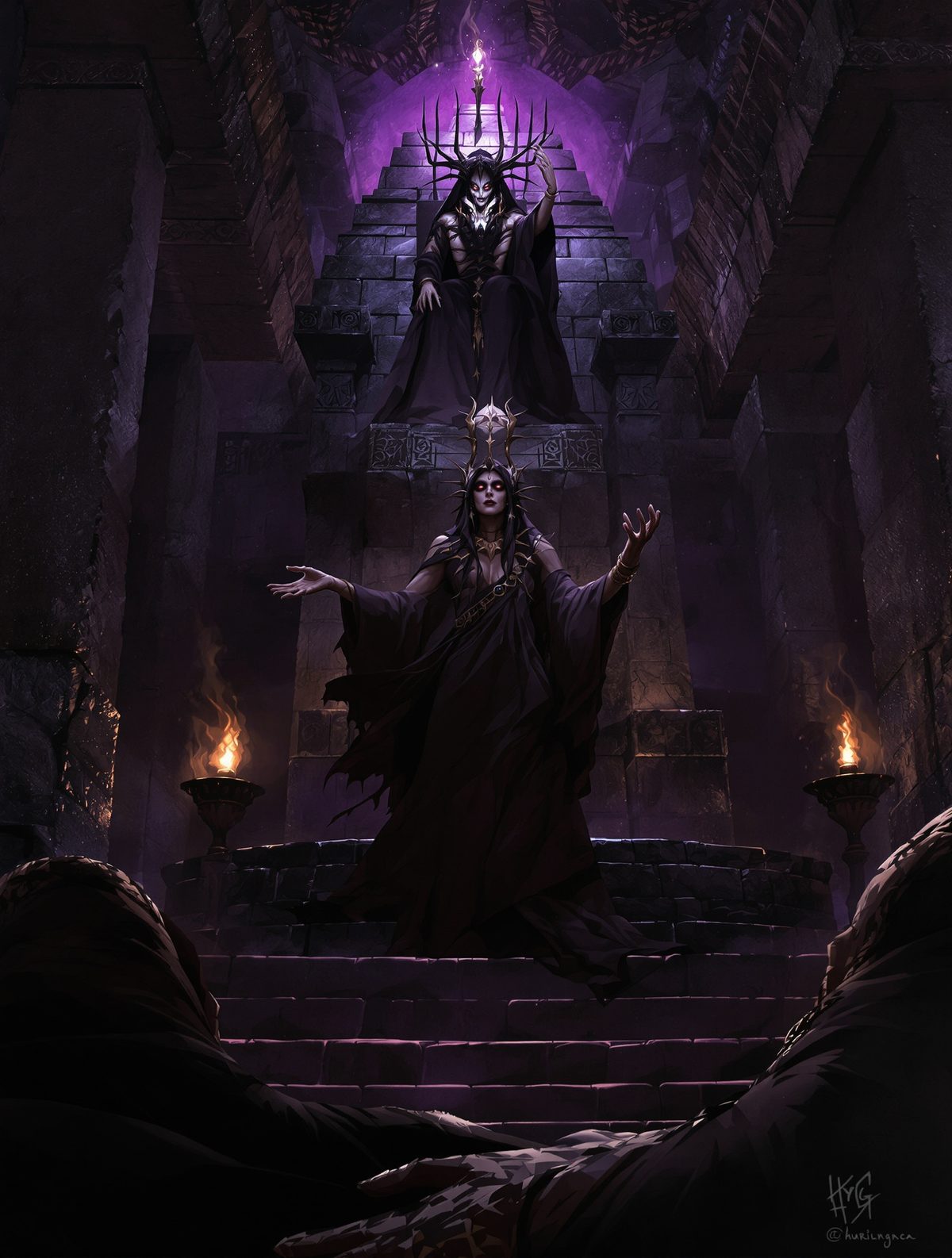 Ereshkigal Condemns Her Sister — Death's Queen Shows No Mercy