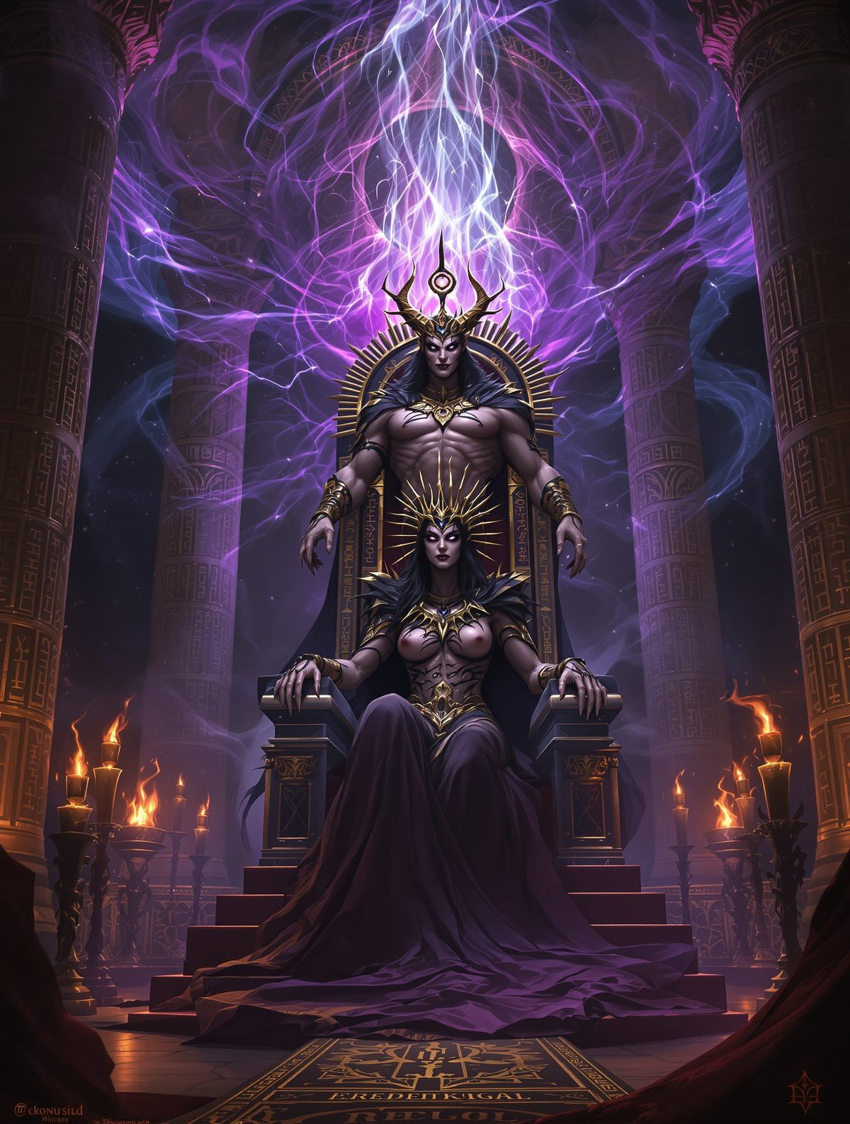 Ereshkigal falls in love with the plague god who broke into her realm