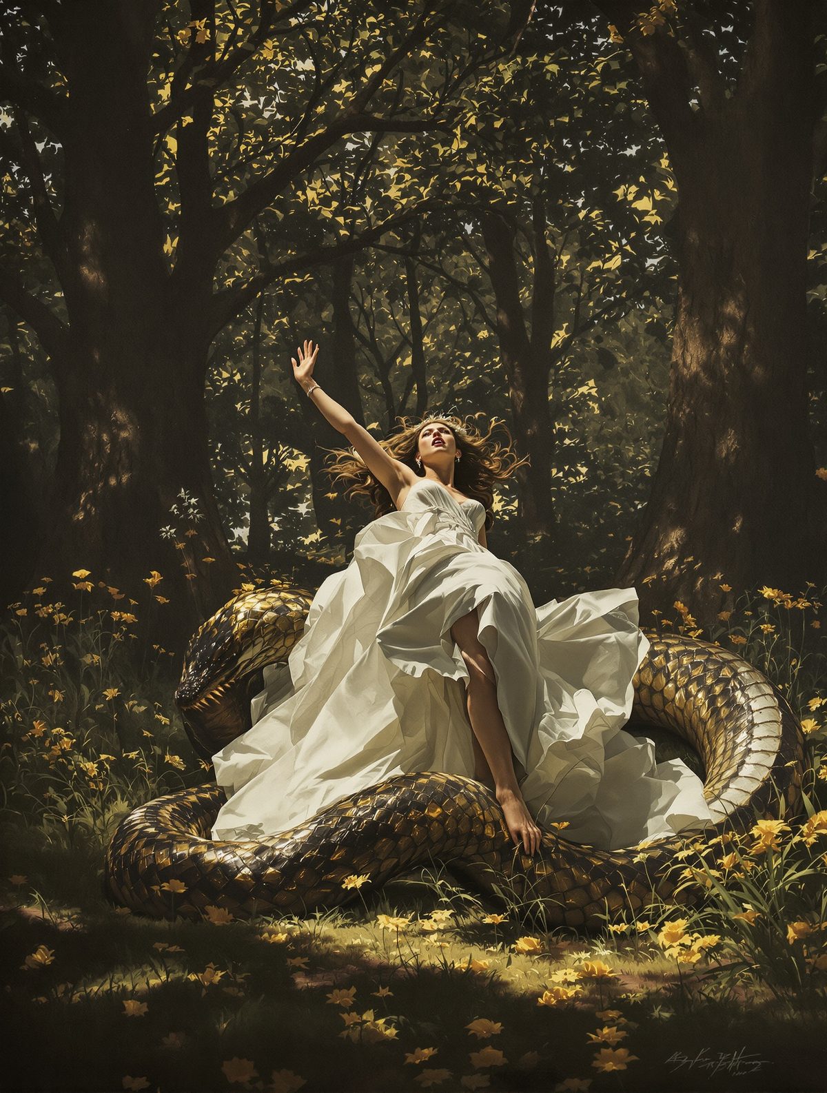 Eurydice Steps on the Snake — The Bite That Doomed True Love
