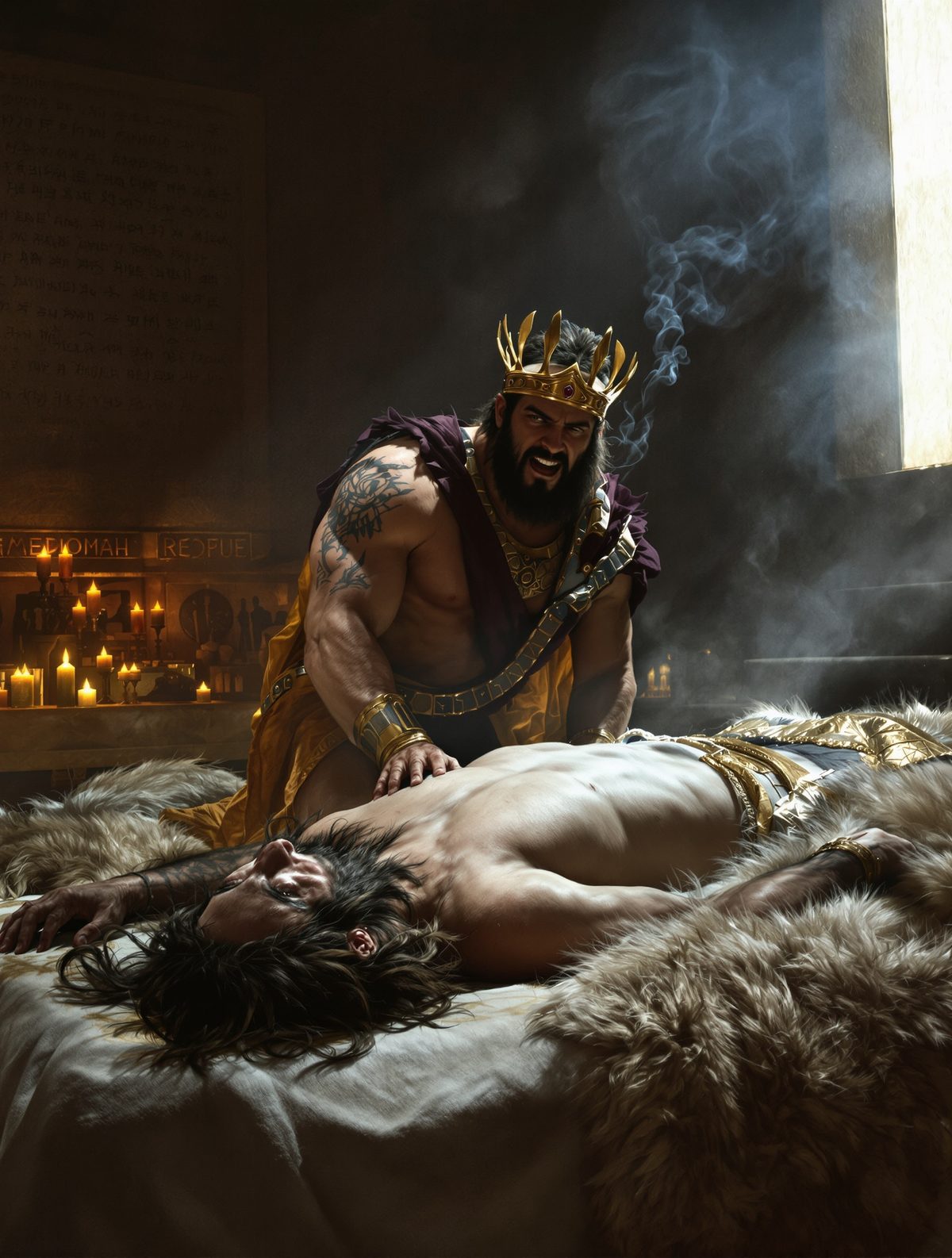 Gilgamesh Watches Enkidu Die — The King Who Broke