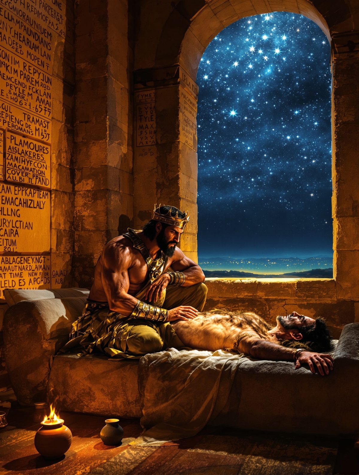 Gilgamesh Weeps at the Gate — The King Who Begged for One More Day