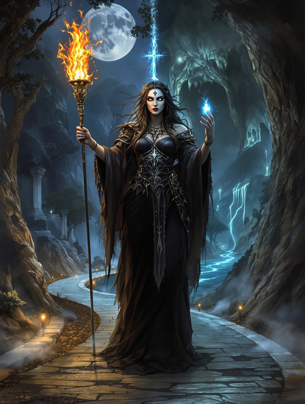 Hecate Stands at the Crossroads — The Night a Goddess Chose Sides