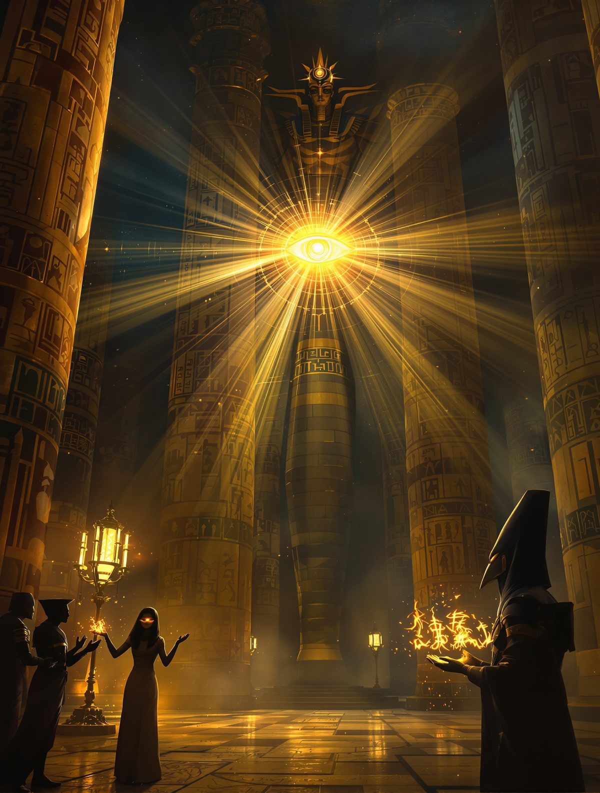 Horus Swallows the Darkness — The Eye That Healed Egypt
