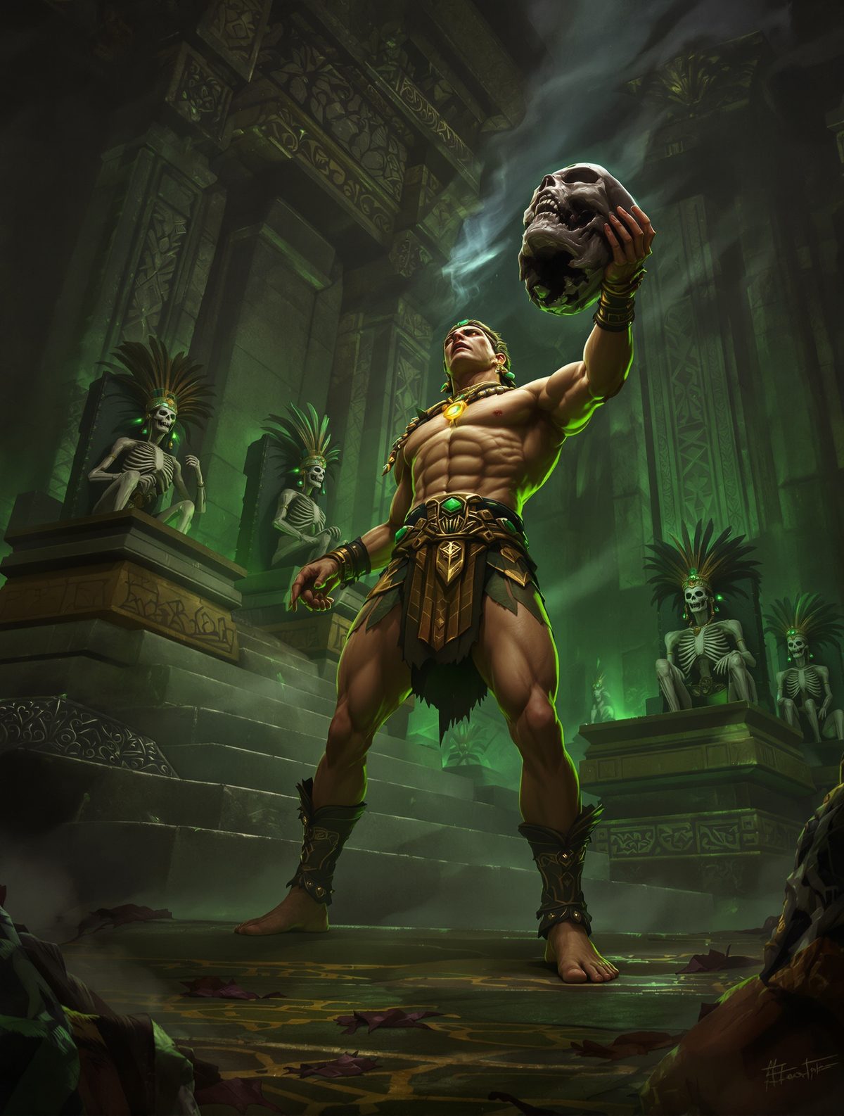 Hunahpu's Severed Head — The Hero Twin Who Became the Ball