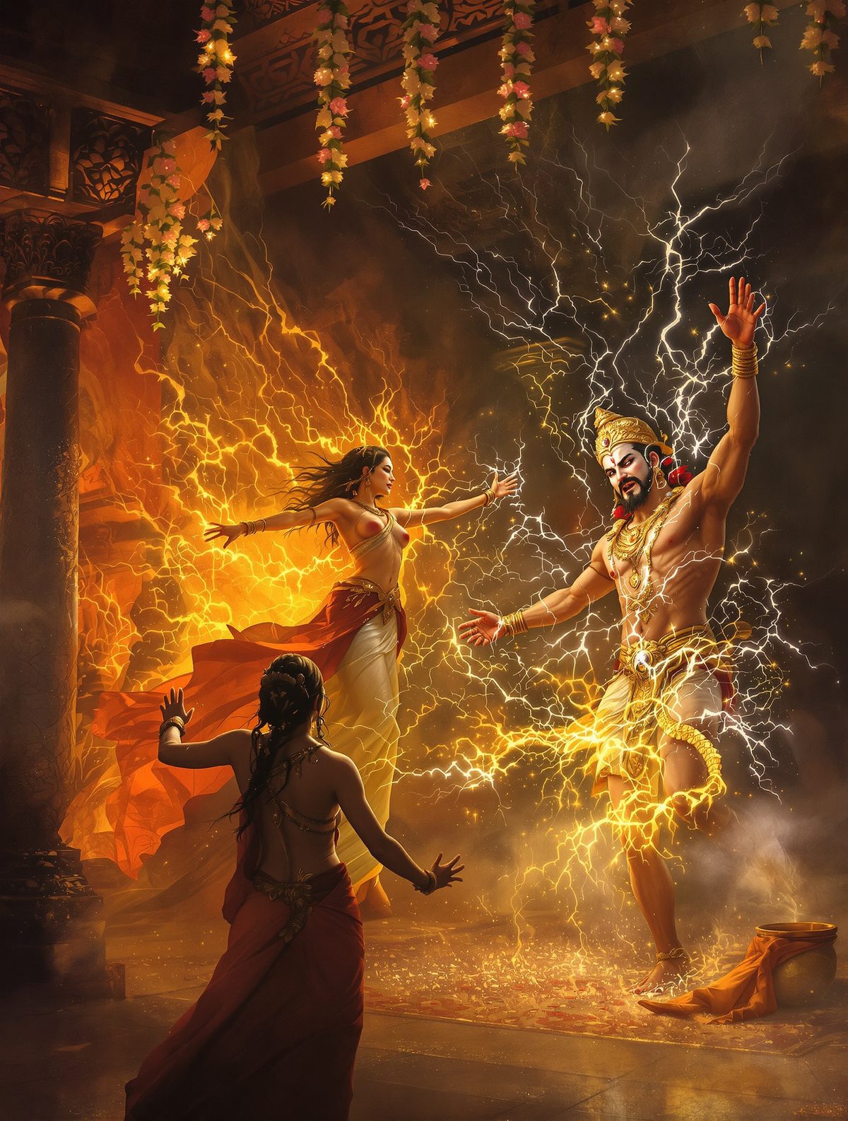 Indra Steals Ahalya's Honor — The King of Gods Commits Adultery