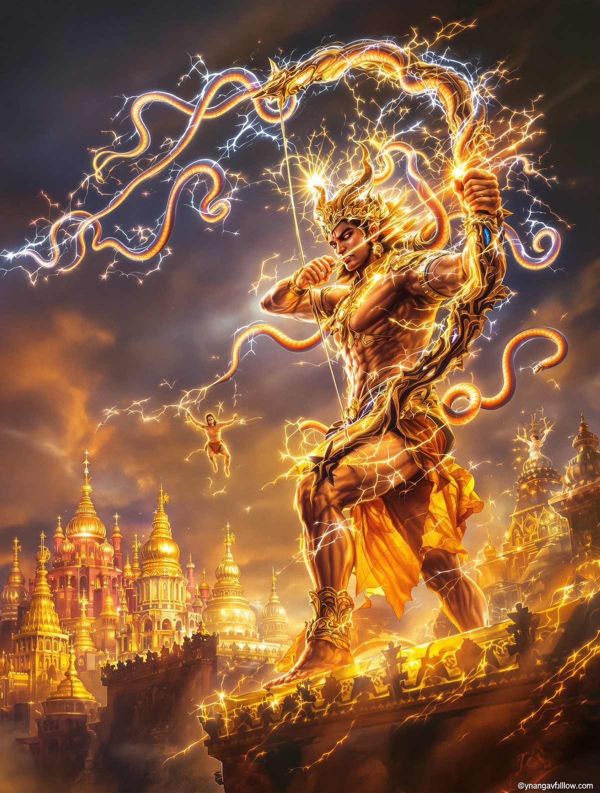 Indrajit's Serpent Arrow — The Weapon That Defeated Hanuman