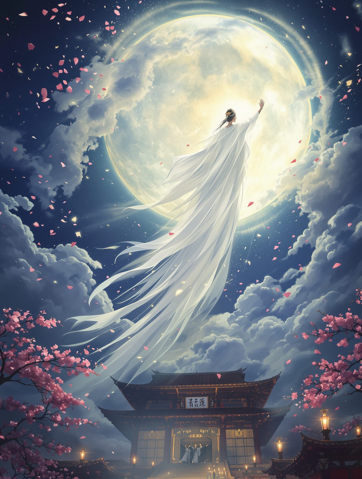 Kaguya-hime Returns to the Moon — She Feels Nothing