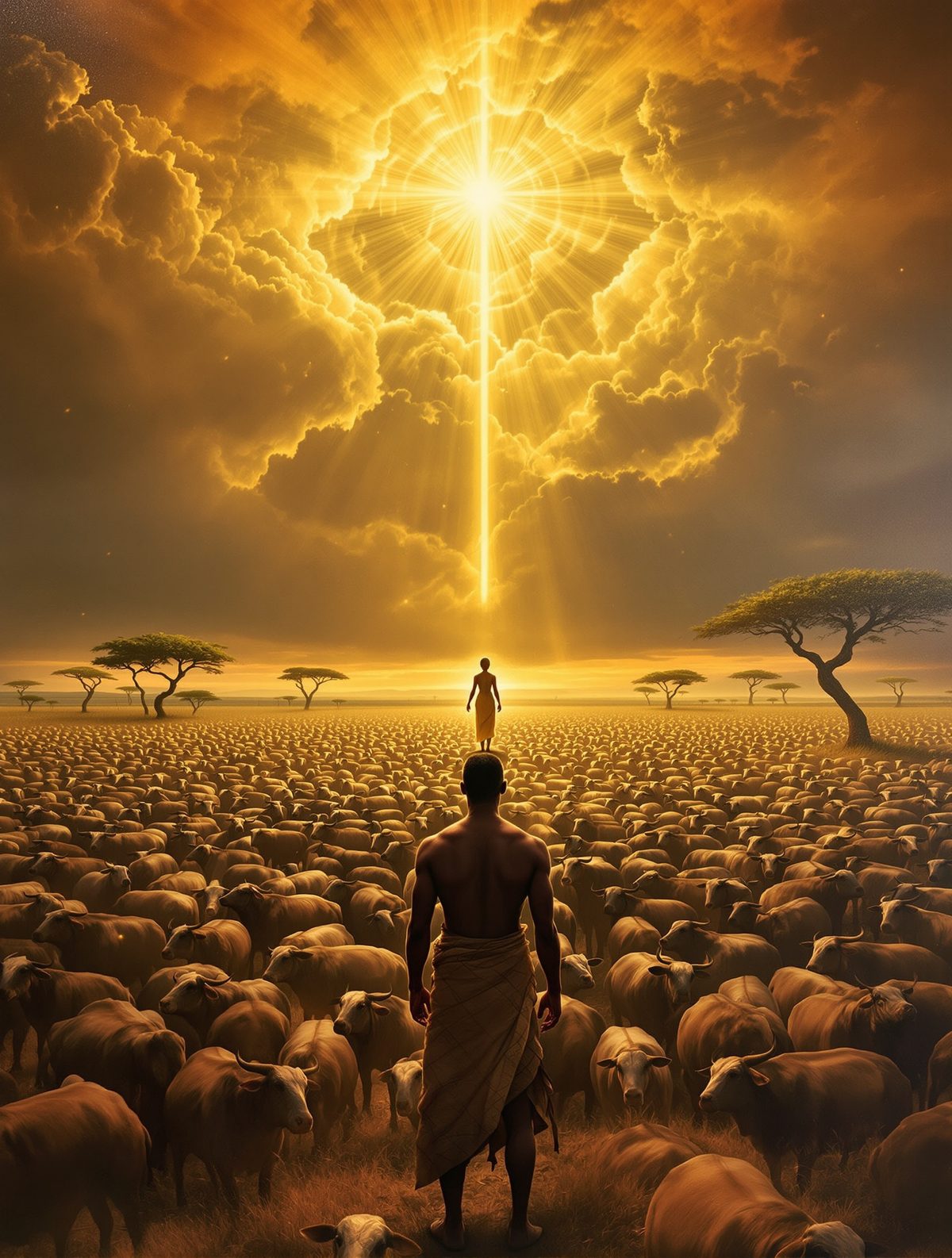 Kintu's Test — The First Man Who Married Heaven's Daughter