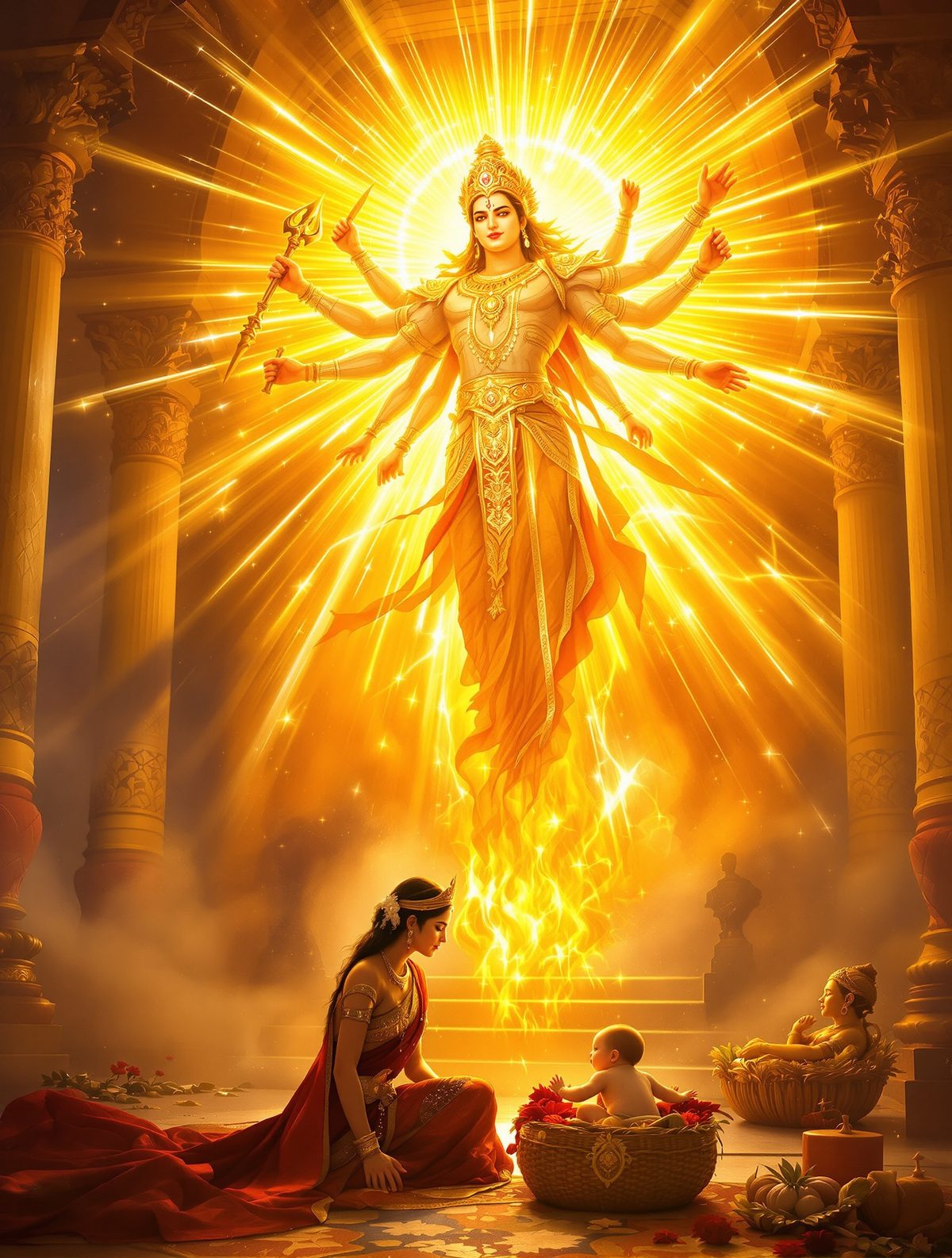 Kunti's Secret — The Sun God's Abandoned Son