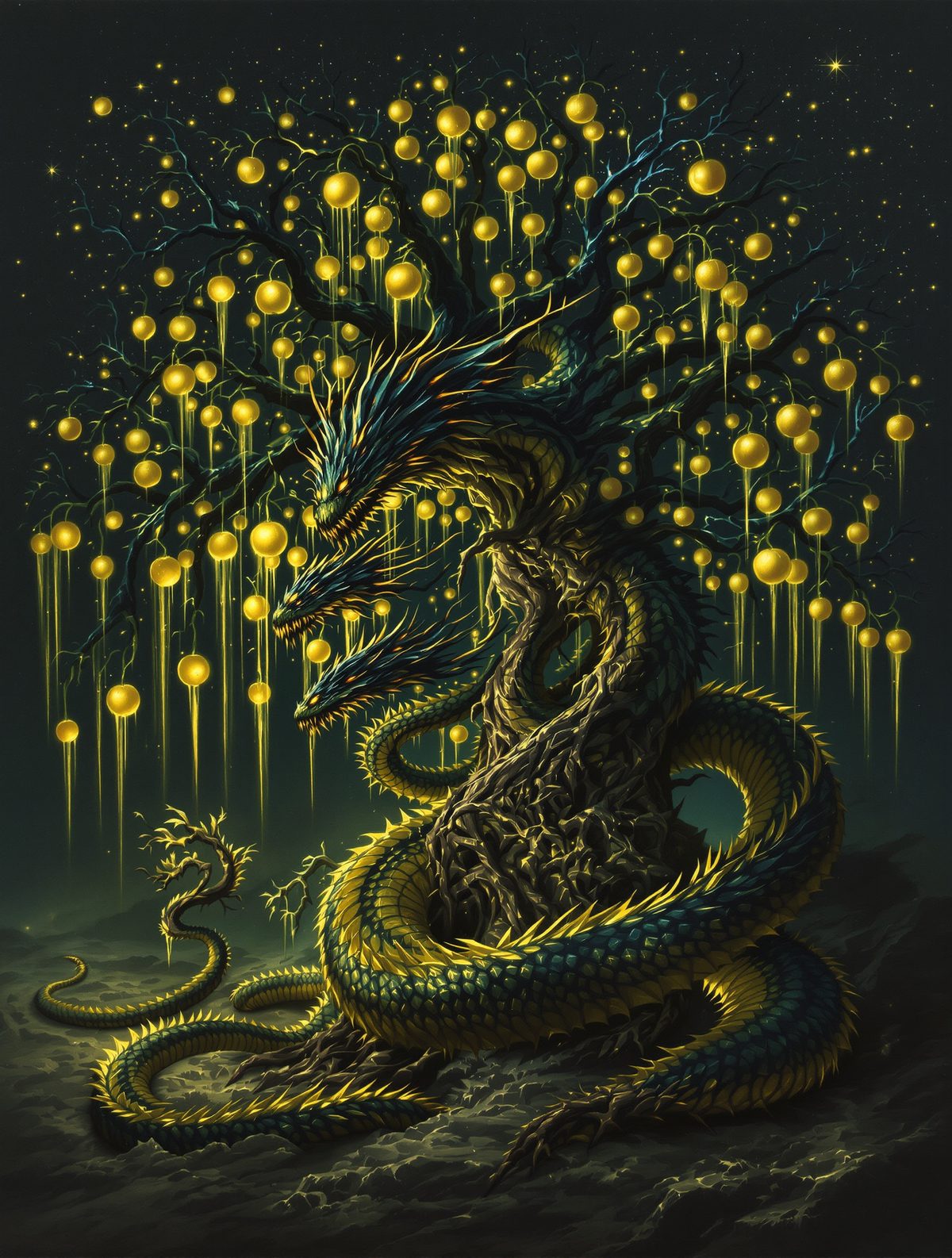 Ladon Never Sleeps — The Dragon Who Guarded the Golden Apples