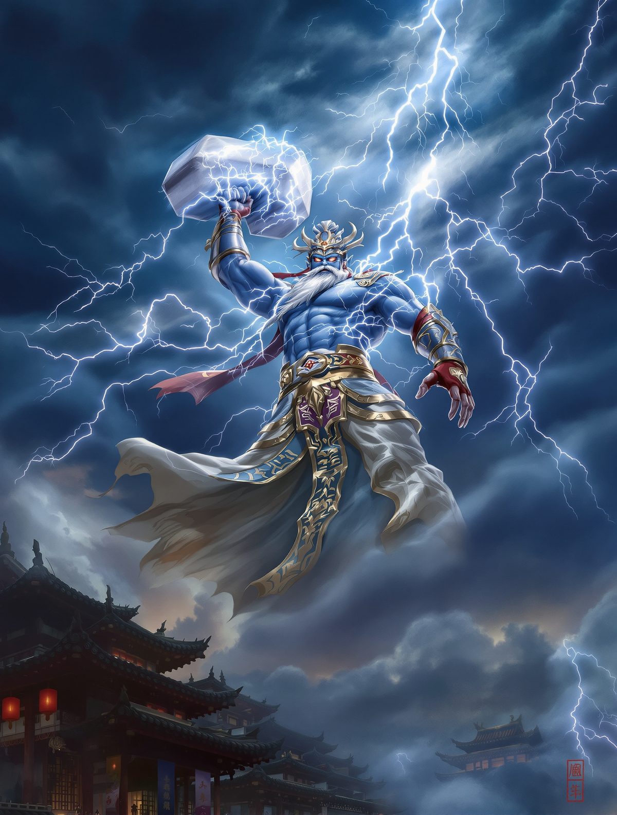 Lei Gong's Thunderous Justice — The God Who Punishes Evil From the Clouds
