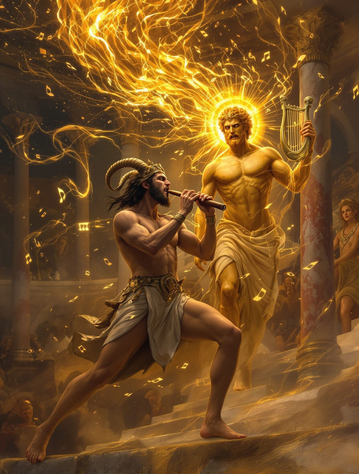 Marsyas's Final Song — The Satyr Who Lost to Apollo and Paid in Blood