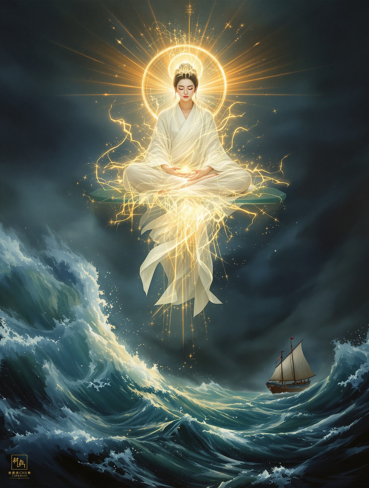 Mazu's Divine Light — The Girl Who Became the Sea Goddess