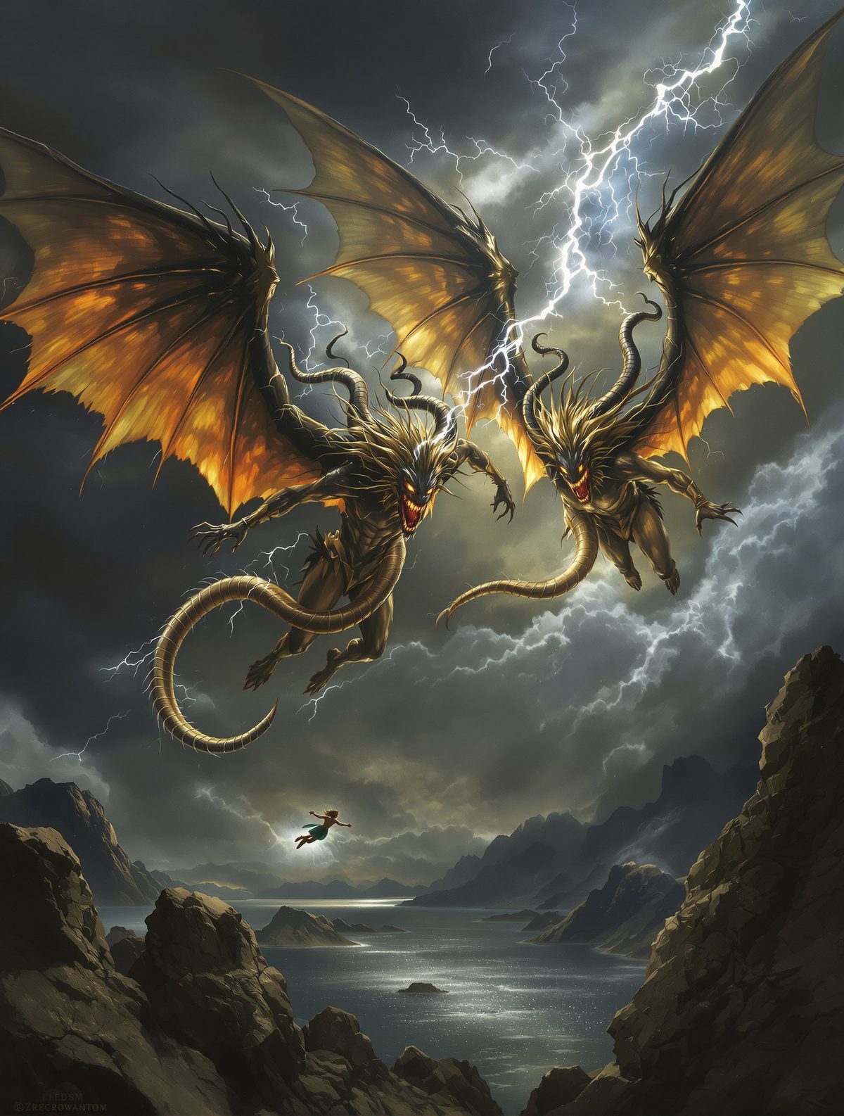 Medusa's sisters hunt Perseus across the ancient world for revenge