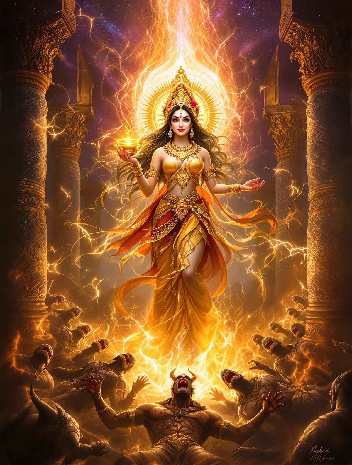 Mohini's Divine Deception — The God Who Wore a Woman's Face