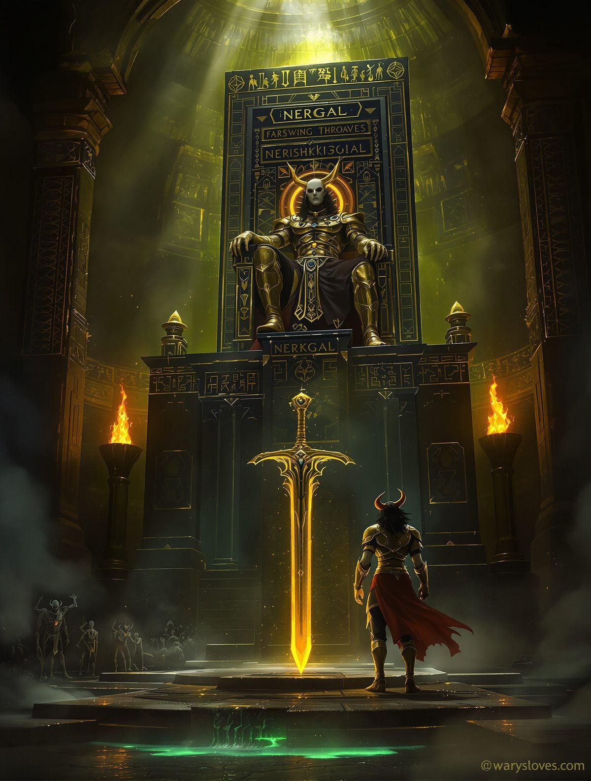 Nergal Storms the Underworld — The God Who Seized Death's Throne