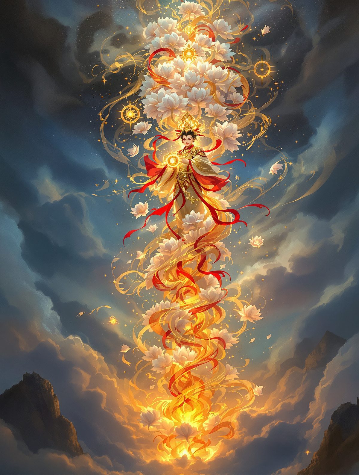 Nezha's Lotus Rebirth — The Child God Who Unmade Himself