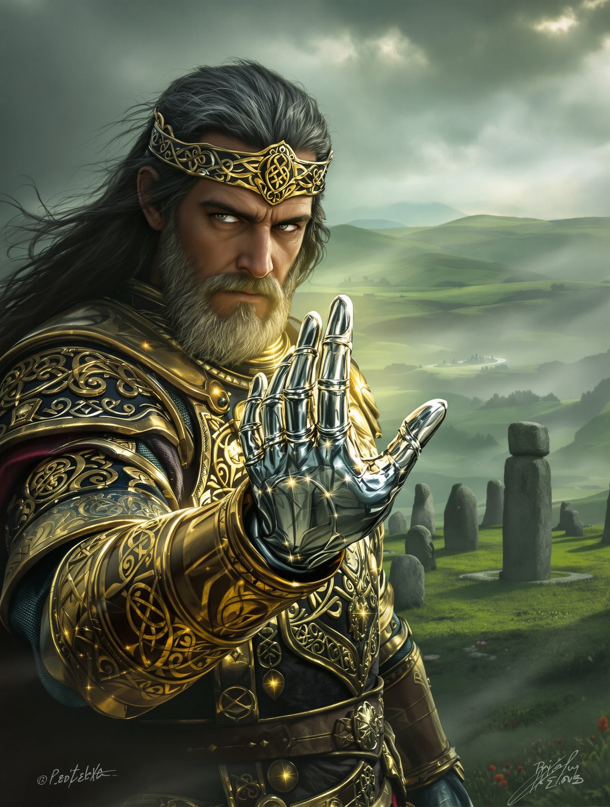 Nuada's Silver Hand — The King Who Ruled With Metal Fingers