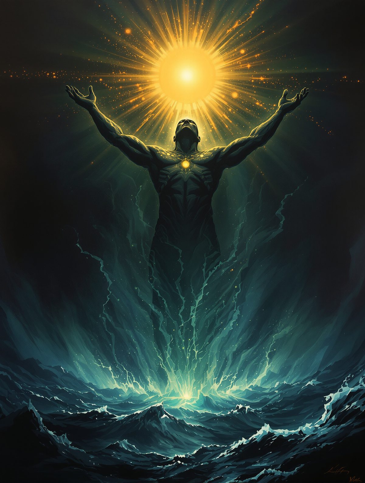 Nu's Primordial Waters — The Ocean That Existed Before the World
