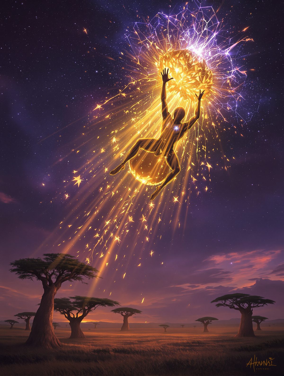 Nyame's Sky Kingdom — The Spider God Who Stole Wisdom From Heaven