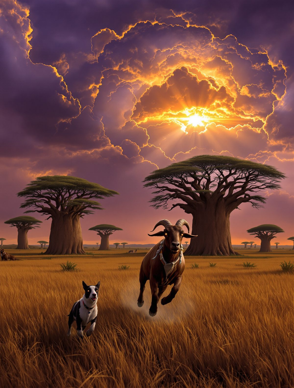 Nyame's Test — How Death Entered the World Through a Goat's Greed