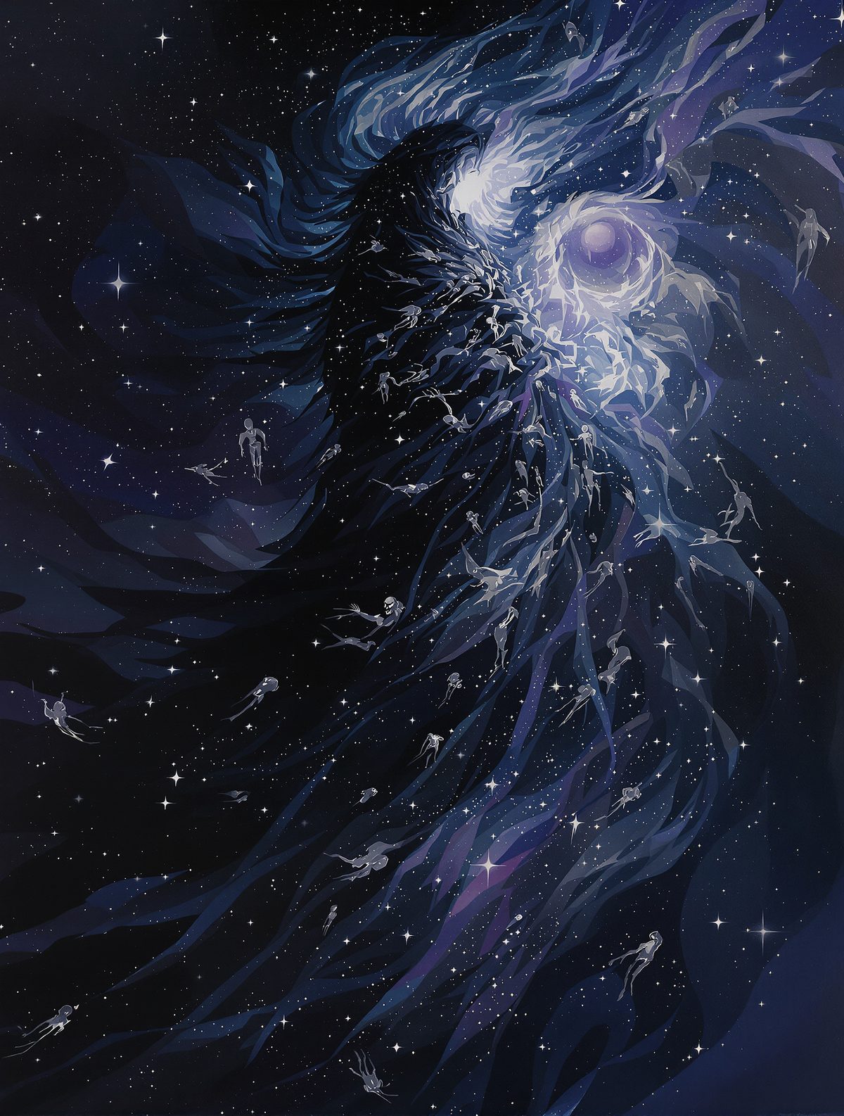 Nyx Births Death From Darkness — No Father Required