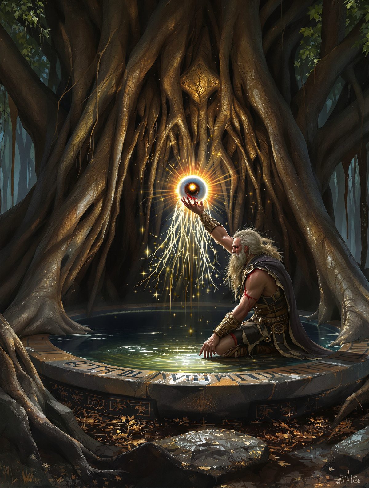 Odin Trades His Eye for Wisdom — The King Who Paid the Ultimate Price