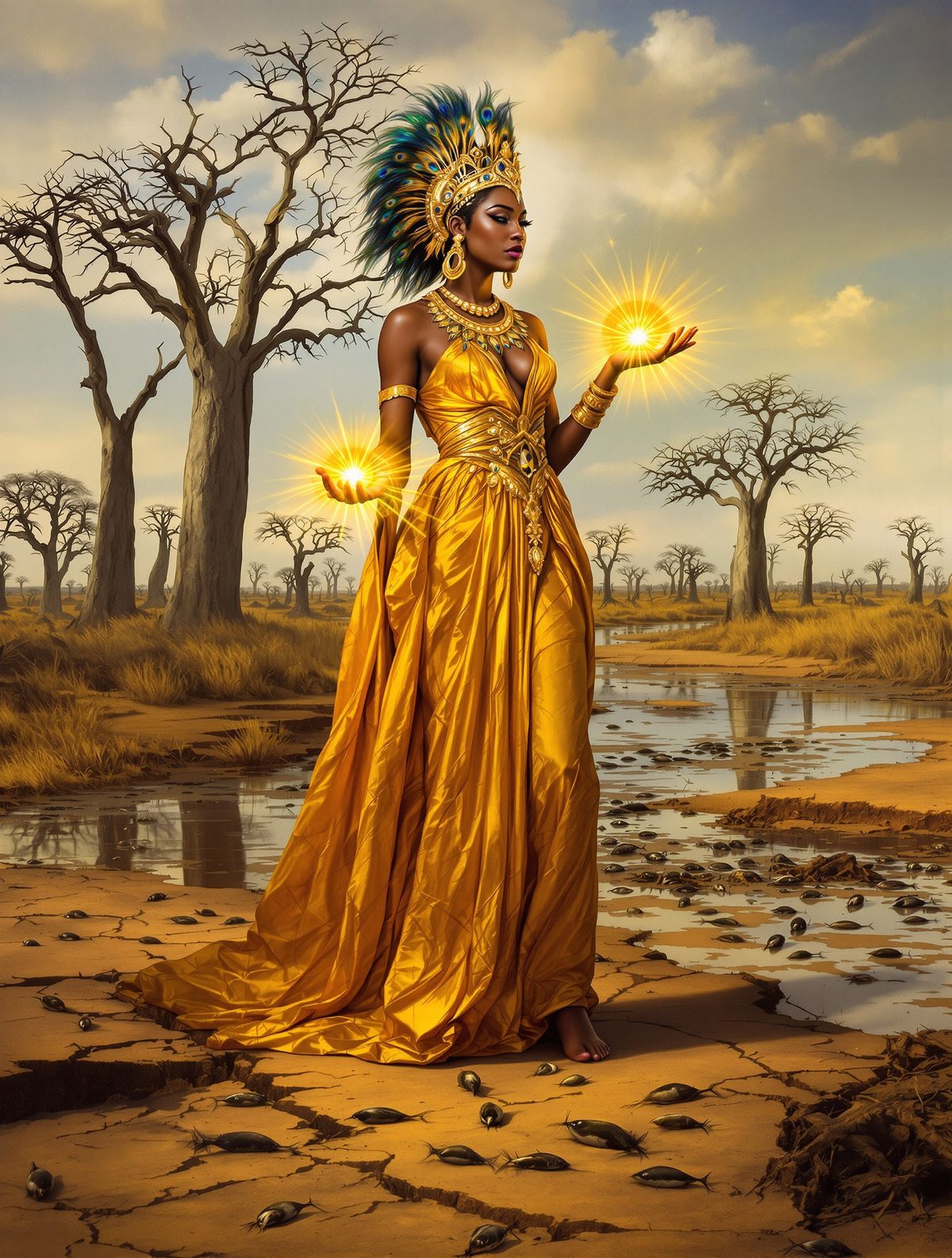 Oshun loses her power when men ignore women's wisdom