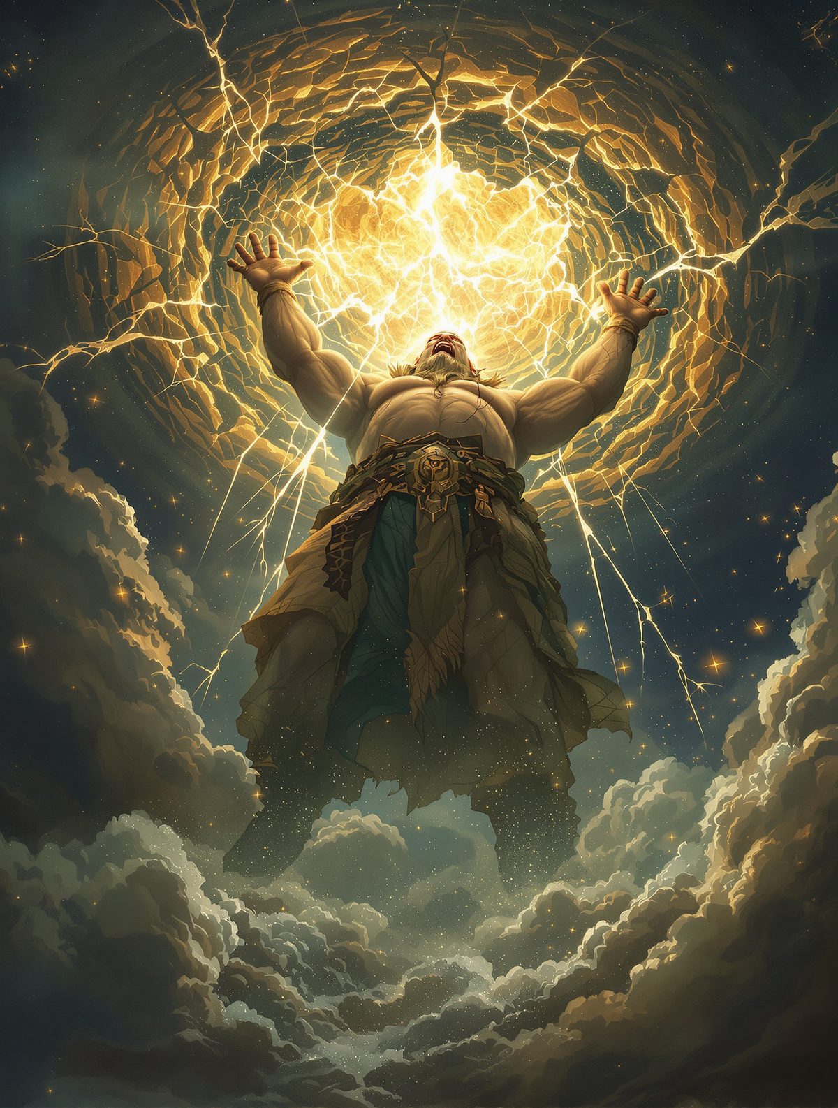 Pangu Dies to Birth the World — His Last Breath Becomes Wind