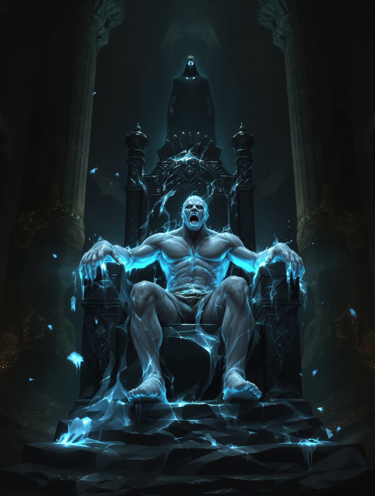 Pirithous Reaches for Persephone's Throne — and Freezes