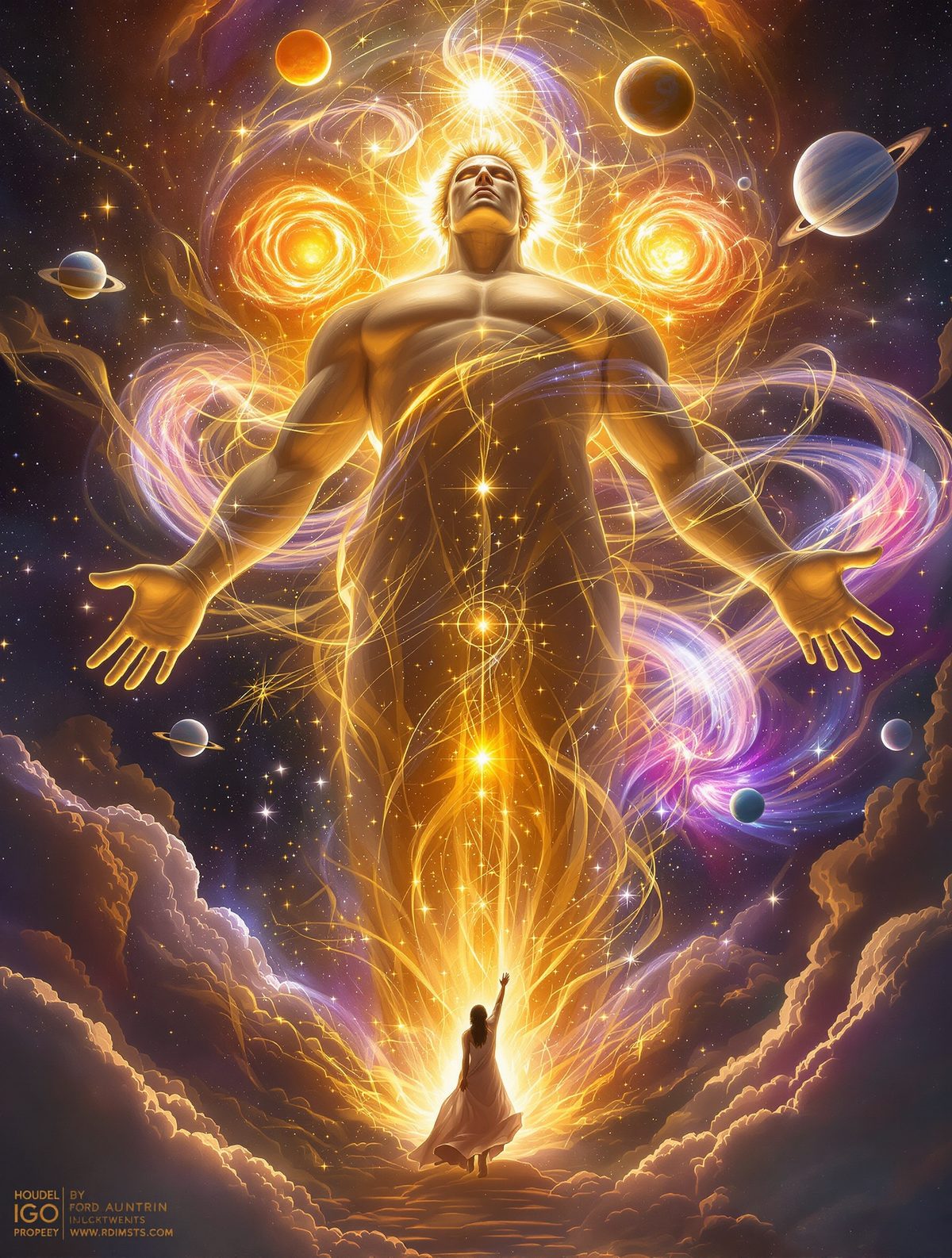 Purusha's Sacrifice — The Cosmic Giant Dismembered to Create Reality