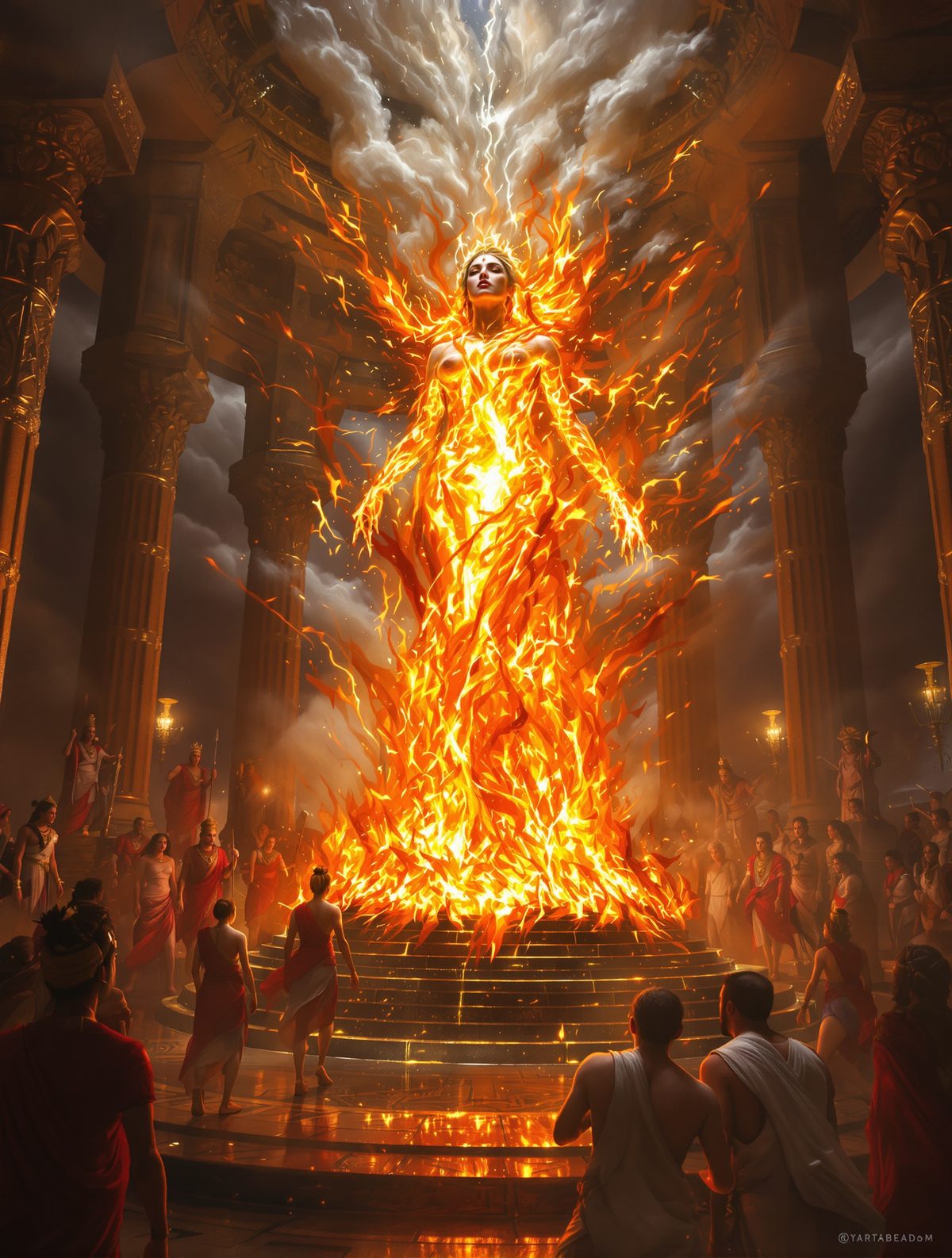 Sati Burns Herself — The Wife Shiva Could Not Save