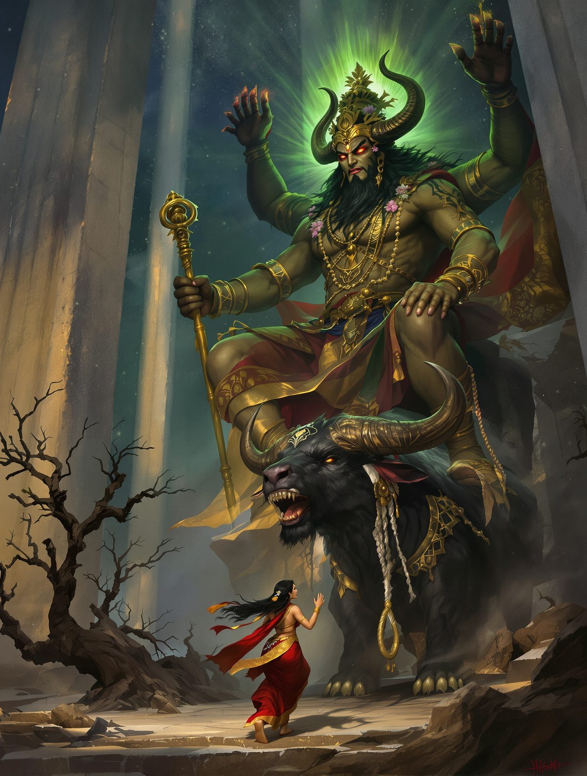 Savitri Tricks Yama — The Wife Who Outwitted Death Itself